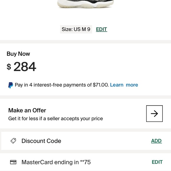 Jordan 11 low “Baron” - Picture 4 of 4